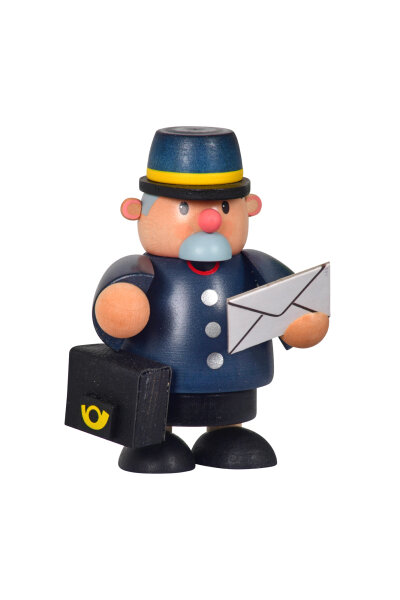 KWO - Räuchermännchen Postbote, 10 cm