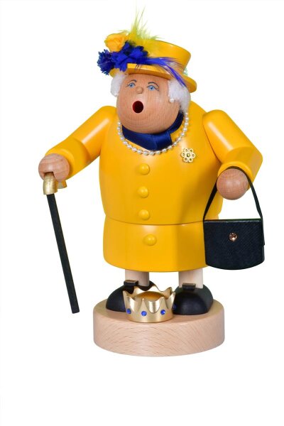 KWO - Räuchermännchen die Queen,20 cm