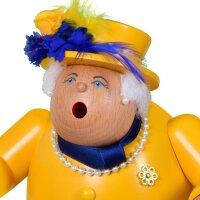 KWO - Räuchermännchen die Queen,20 cm