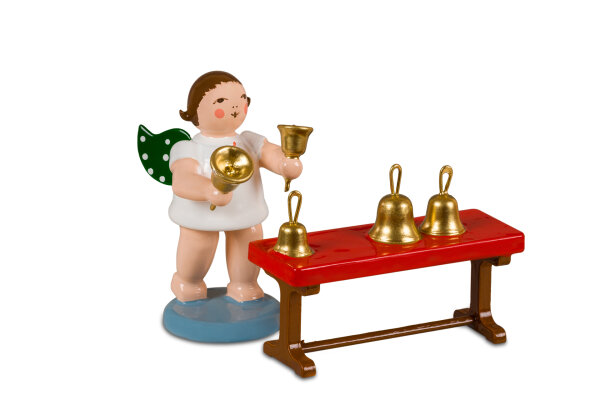 Ellmann - Engel mit Handglockenspiel ohne Krone