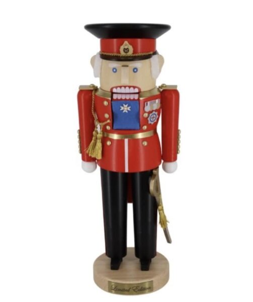 Richard Glässer - Nussknacker König Charles III, 26 cm