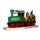 Spielwarenmacher Günther - Räucher-Lok Weihnachts-Express 14 cm