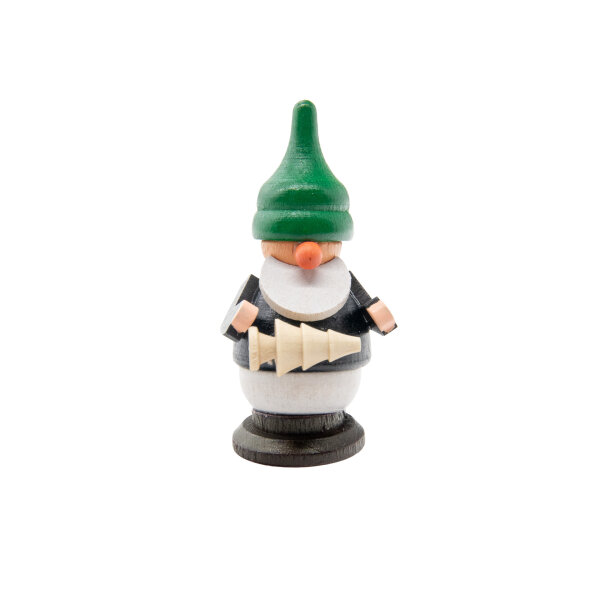 Spielwarenmacher Günther - Zwerg mit Baum 6 cm