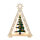 Spielwarenmacher Günther - LED Spitze mit Stufenbaum  47,5 cm