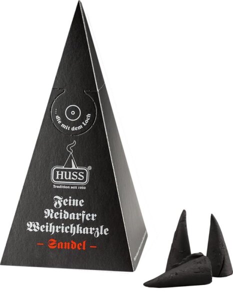 HUSS - Feine Neudorfer Räucherkerzen Sandel