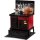 HUSS - Küchenherd - Der Attraktive rot/schwarz