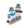 Hobler - Schneemann Fritz Fritz & Otto auf Schlitten