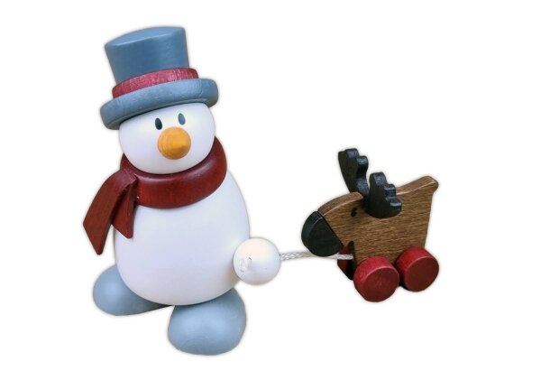 Hobler - Schneemann Otto mit Elch