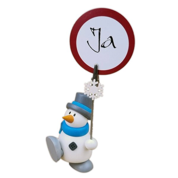 Hobler - Schneemann Otto mit Notizhalter