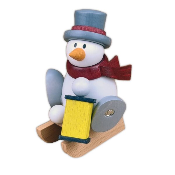Hobler - Schneemann Otto mit Laterne auf Schlitten