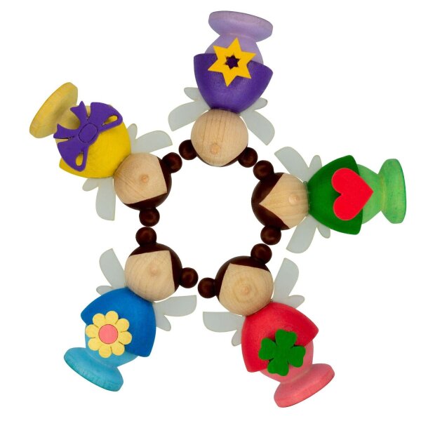 Spielwarenmacher Günther - Komplettsatz Feen (5) 4,5 cm