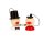 Spielwarenmacher Günther - Hochzeitspaar Zylinder/Schwarz (Paar) 5*4 cm