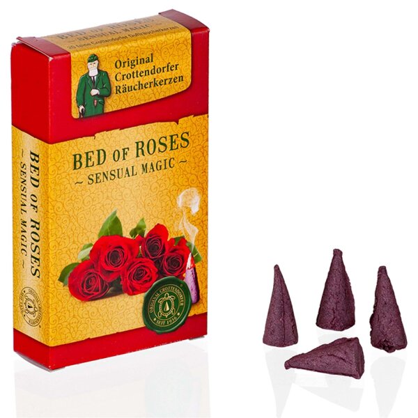 Crottendorfer Räucherkerzen - Bed of Roses
