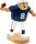 KWO - Räuchermann Footballspieler, blau 20 cm