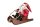 KWO - Räuchermann Santa Claus mit Schlitten, 16 cm