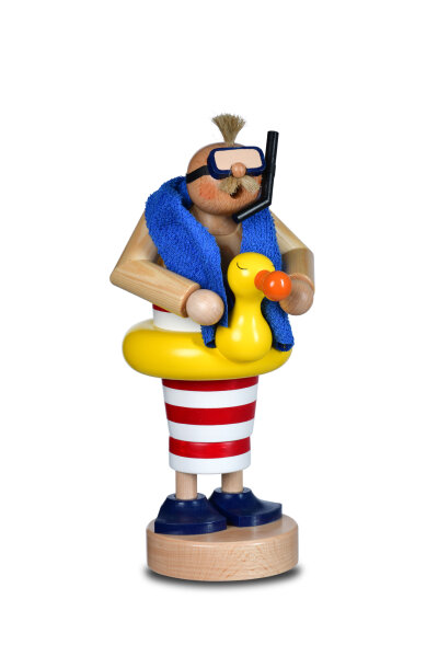 KWO - Räuchermann Schwimmer, 25 cm