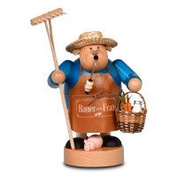 KWO - Räuchermann Bauer sucht Frau, 21 cm