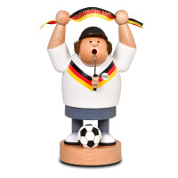 KWO - Räuchermann Fußballfan, 20 cm