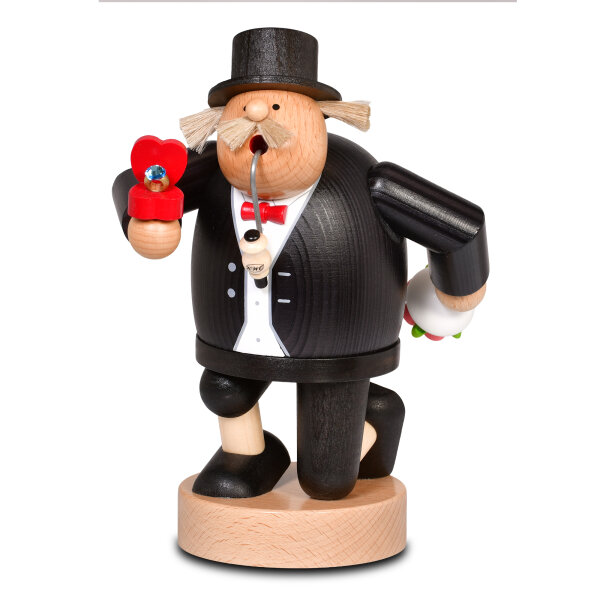 KWO - Räuchermann Rosenkavalier, 20 cm
