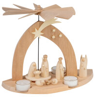 Schalling - Pyramide Christi Geburt mit Hirte & Engel...