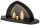 Schalling - Gesteinsbogen 15x31x11cm anthrazit LED beleuchtet Heilige Familie