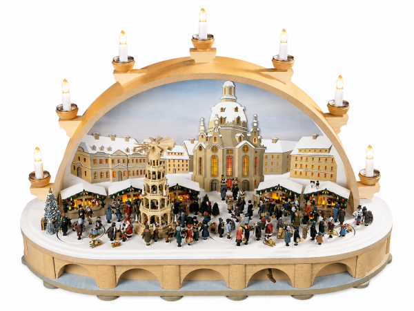 Klaus Kolbe - Schwibbogen Dresdner Striezelmarkt 1. Auflage