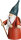Seiffener Volkskunst eG - Räuchermännchen Wanderwichtel 16 cm