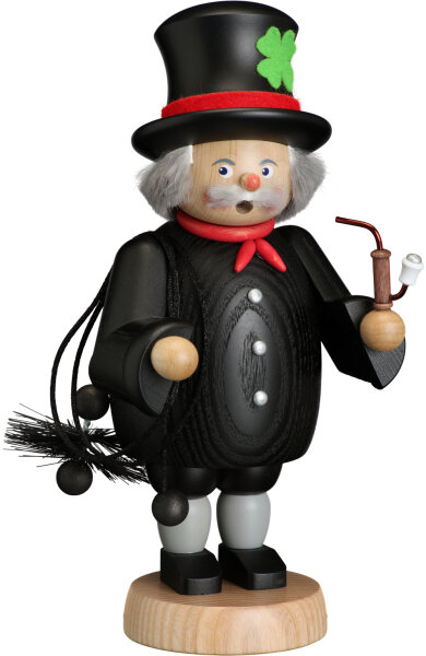 Seiffener Volkskunst eG - Räuchermännchen Schornsteinfeger   21 cm