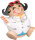 Seiffener Volkskunst eG - Kugelräucherfigur Ärztin  11 cm