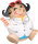 Seiffener Volkskunst eG - Kugelräucherfigur Ärztin  11 cm