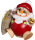 Seiffener Volkskunst eG - Kugelräucherfigur Nikolaus 11 cm