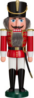 Seiffener Volkskunst eG - Nussknacker Husar rot 37 cm