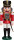 Seiffener Volkskunst eG - Nussknacker Husar rot 37 cm