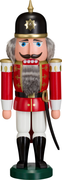 Seiffener Volkskunst eG - Nussknacker Soldat rot 37 cm