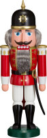 Seiffener Volkskunst eG - Nussknacker Soldat rot 37 cm