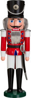 Seiffener Volkskunst eG - Nussknacker Husar rot 50 cm