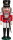 Seiffener Volkskunst eG - Nussknacker Husar rot 50 cm