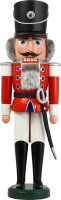 Seiffener Volkskunst eG - Nussknacker Husar rot 60 cm