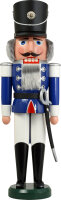 Seiffener Volkskunst eG - Nussknacker Husar blau 60 cm