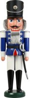 Seiffener Volkskunst eG - Nussknacker Husar blau 60 cm