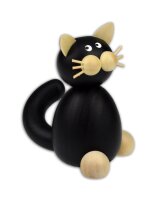 Drechslerei Martin - Katze Hilde sitzend 8 cm