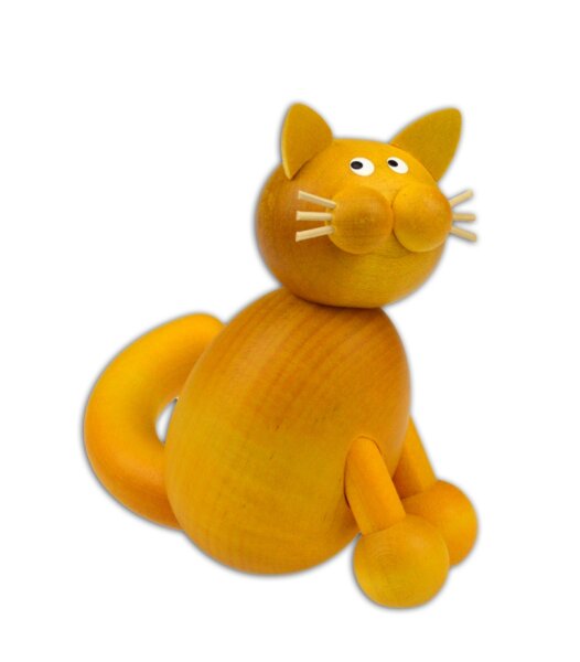 Drechslerei Martin - Katze Tante Emmi 8,5 cm