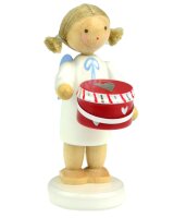 Werkstätten Flade - Engel mit Hutschachtel