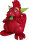 Seiffener Volkskunst eG - Kugelräucherfigur Räucherdrache Feuerspucker 12 cm