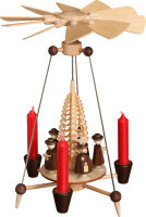 Seiffener Volkskunst eG - Nadelpyramide Kurrendefiguren...
