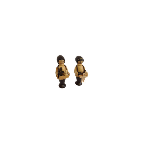 Spielwarenmacher Günther - Striezelkinder (Paar) 6,5 cm