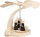 Seiffener Volkskunst eG - Bogenpyramide klein Engel 18 cm
