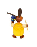 Drechslerei Martin - Hase mit Pinsel und Ei gelb, klein