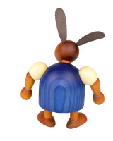 Drechslerei Martin - Hase stehend blau
