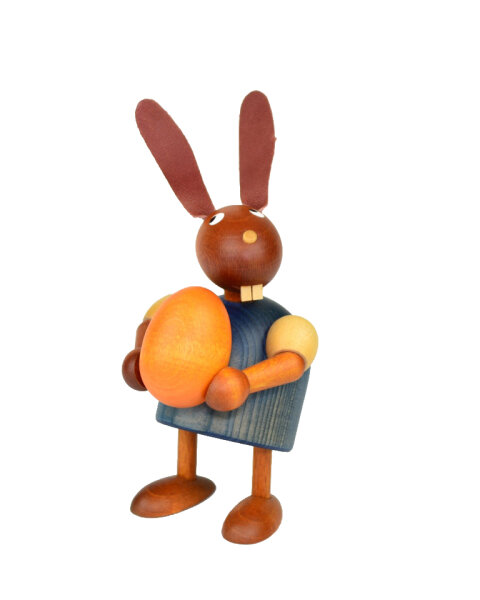 Drechslerei Martin - Hase mit Ei blau